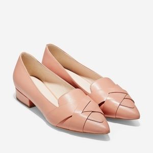 🌼 NWOT Cole Haan blush leather shoes